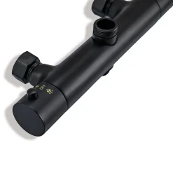 Colonne de douche avec mitigeur thermostatique LOMAZOO Pandora noir