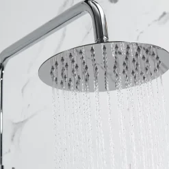 Colonne de douche avec mitigeur thermostatique LOMAZOO Ariël Chromé