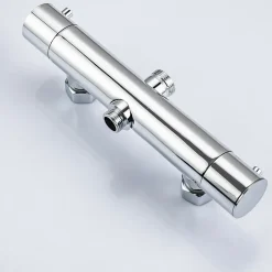 Colonne de douche avec mitigeur thermostatique LOMAZOO Ariël Chromé