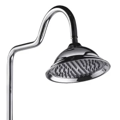 Colonne de douche chromé rétro mitigeur mécanique Essebagno Leeds 2