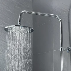 Colonne de douche Chrome Avec Tablette KIRA - bain-bain