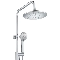 Colonne de douche Chrome Avec Tablette KIRA - bain-bain