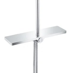 Colonne de douche Chrome Avec Tablette KIRA - bain-bain