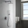 Colonne de Douche Encastrée Anti-Calcaire Gris et Champagne IMEX LINE GPD038/GC