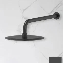 Colonne de douche encastrée thermostatique PURA noir mat