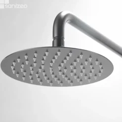 Colonne de Douche Encastrée Anti-Calcaire Black Gun Métal IMEX DELOS GPD055/BGM