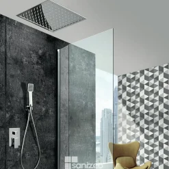 Colonne de Douche Encastrée Anti-Calcaire Chrome IMEX VOLGA GET015