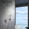 Colonne de Douche Encastrée Thermostatique Anti-Calcaire Gris et Champagne IMEX MONZA GTD038/GC