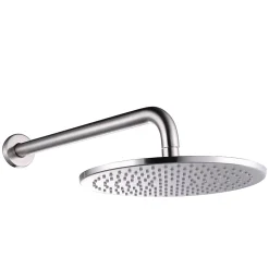 Colonne de douche encastrée thermostatique CORPOSA acier brossé