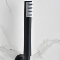 Colonne de Douche Encastrée Thermostatique Anti-Calcaire Noir Mat IMEX MONZA GTM039/NG
