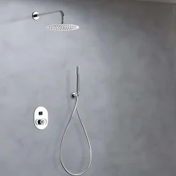 Colonne de Douche Encastrée Anti-Calcaire Chrome IMEX OLIMPO GPC033