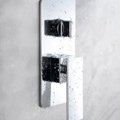 Colonne de Douche Encastrée Anti-Calcaire Chrome IMEX PISA GPP048