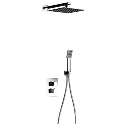 Colonne de Douche Encastrée Anti-Calcaire Chrome IMEX CIES GPC009
