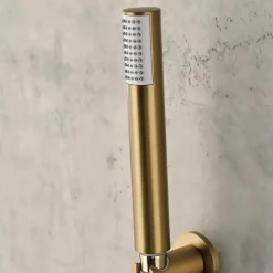 Colonne de Douche Encastrée Thermostatique Anti-Calcaire Or Brossé IMEX MONZA GTD038/OC