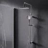 Colonne de douche et bain baignoire sans robinet, Système de douche Chromé F07TA000 Hit AM.PM