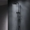 Colonne de douche et bain baignoire sans batterie Système de douche Pommeau de douche, Noir, F07TA022 Hit AM.PM