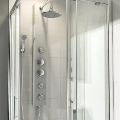 Colonne de douche hydromassante mécanique Cooke & Lewis Halola