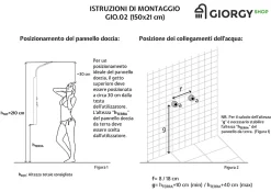 Colonne de douche hydromassage avec quatre fonctions en acier brossé