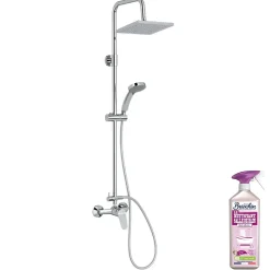 Colonne de douche JACOB DELAFON mécanique Colette + nettoyant Briochin