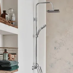 Colonne de douche JACOB DELAFON mécanique Colette + nettoyant Briochin