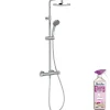 Colonne de douche JACOB DELAFON Simone + nettoyant Briochin
