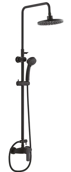 Colonne de douche mécanique noire, Edouard Rousseau Shenti
