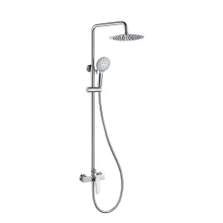 Colonne de douche mécanique avec barre extensible SKY BATH chromé série GLORY