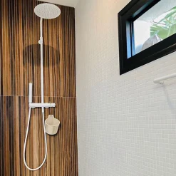 Colonne de douche mécanique, blanc, Essebagno Luisa 250