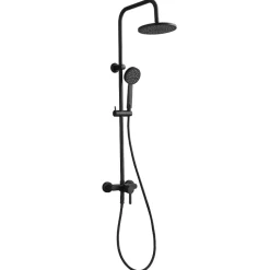 Colonne de douche mécanique noire Essebagno Target