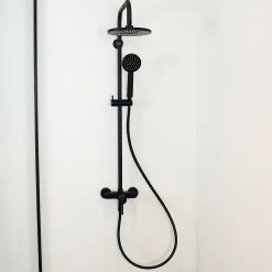 Colonne de douche mécanique noire Essebagno Target