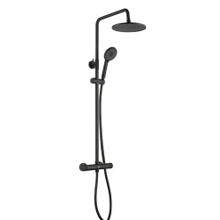 Colonne de Douche Robinetterie Thermostatique , CECIPA MAX Ensemble de Douche Chrome avec pommeau + Douchette 4 jets