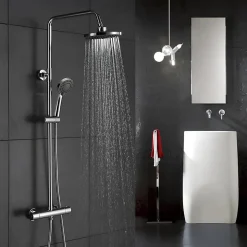 Colonne de douche SC418 CHROME Collection Erymanthe