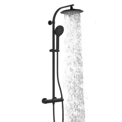 Colonne de douche Schütte MADURA FRESH noir mat