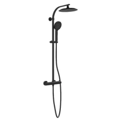 Colonne de douche Schütte MADURA FRESH noir mat