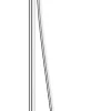 Colonne de douche thermostatique avec pommeau + douchette 3 jets + flexible + barre réglable, chrome, Hansgrohe Waterforms 220