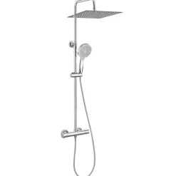 Colonne de Douche Thermostatique 5 Fonctions, SOFETIY MAX Ensemble de Douche , Douche avec Tête de Douche de 12 pouces