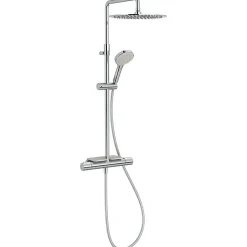 Colonne de douche thermostatique JACOB DELAFON Metro chromée