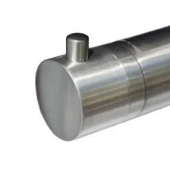 Colonne de douche thermostatique avec pommeau + douchette + flexible + barre réglable, coloris inox, Schulte Rain