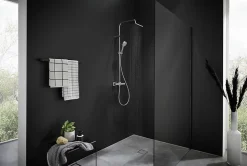 Colonne de douche thermostatique HANSGROHE Vernis Shape 230 Green chromé