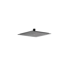 Colonne de douche thermostatique avec pomme de tête, douchette et flexible, noir mat, GoodHome Kozo