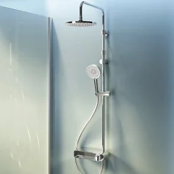 Colonne de douche thermostatique, avec mitigeur thermostatique Système de douche avec robinet Chrome, F0785A600 X-Joy AM.PM