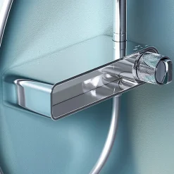 Colonne de douche thermostatique, avec mitigeur thermostatique Système de douche avec robinet Chrome, F0785A600 X-Joy AM.PM