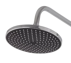 Colonne de douche thermostatique effet chromé avec douchette et pommeau, Cooke & Lewis Lidia