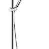 Colonne de douche thermostatique TONDA - Coloris : PVD miele brossé