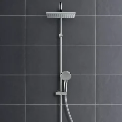 Colonne de douche thermostatique HANSGROHE Vernis Shape 230 chromé
