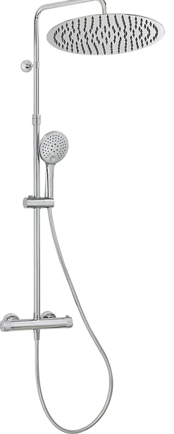 Colonne de douche thermostatique chromée XL Deluxe 400