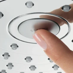 Colonne de douche thermostatique encastrée HANSGROHE ShowerSelect S chromé + douche de tête Raindance Select S + nettoyant