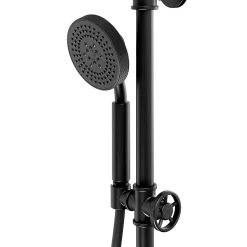 Colonne de douche thermostatique GoodHome Selenga noir
