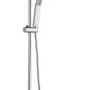 Colonne de douche thermostatique chrome, Edouard Rousseau Nessy