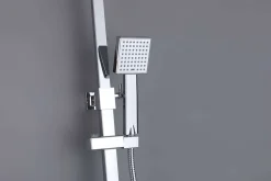 Colonne de douche thermostatique avec barre extensible SKY BATH chromé Inox S304 série PARADISE